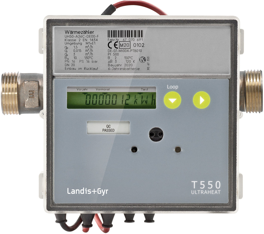 T550 (UH50) Heat Meter. 2