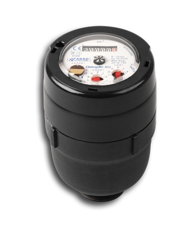 ARAD Gladiator 15mm Cold Water Concentric Meter. WRAS & MID. Up to R400 Accuracy.