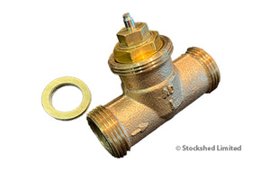 Valve Body + Insert for Thermostatic Head